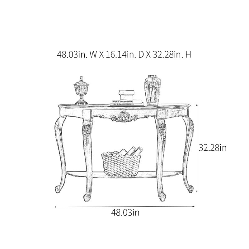 Rural Retro Console Table