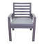 Chaise de patio avec coussins sunbrella Shoaf