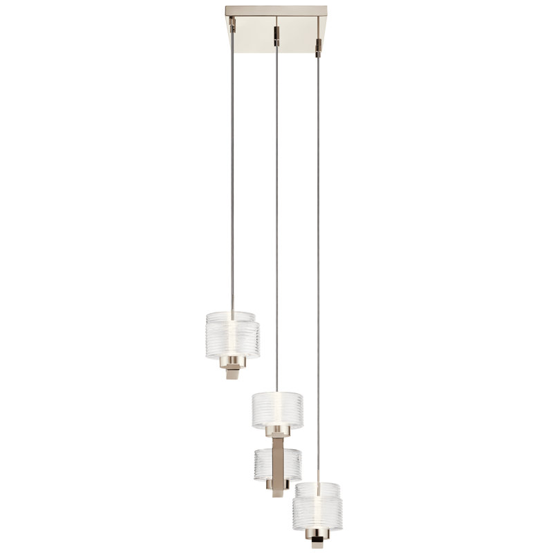  Lustre linéaire à DEL 6 lumières