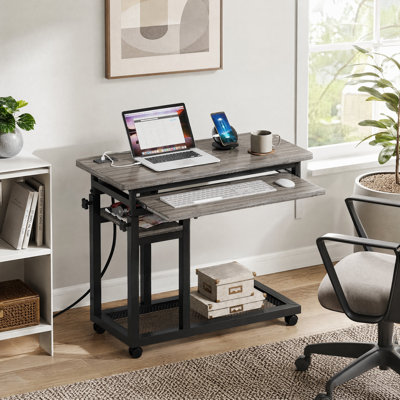 Granton Height Adjustable Computer Desk