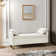 Avera Upholstered Flip Top Storage Bench with Two Pillows