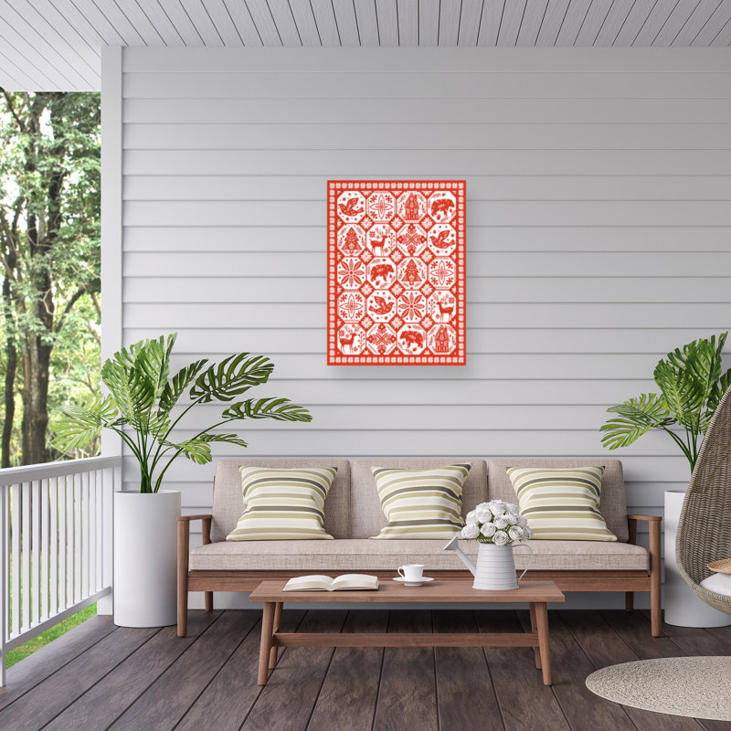 Toile d'extérieur Jess Stempel, H 14 po x l 19 po