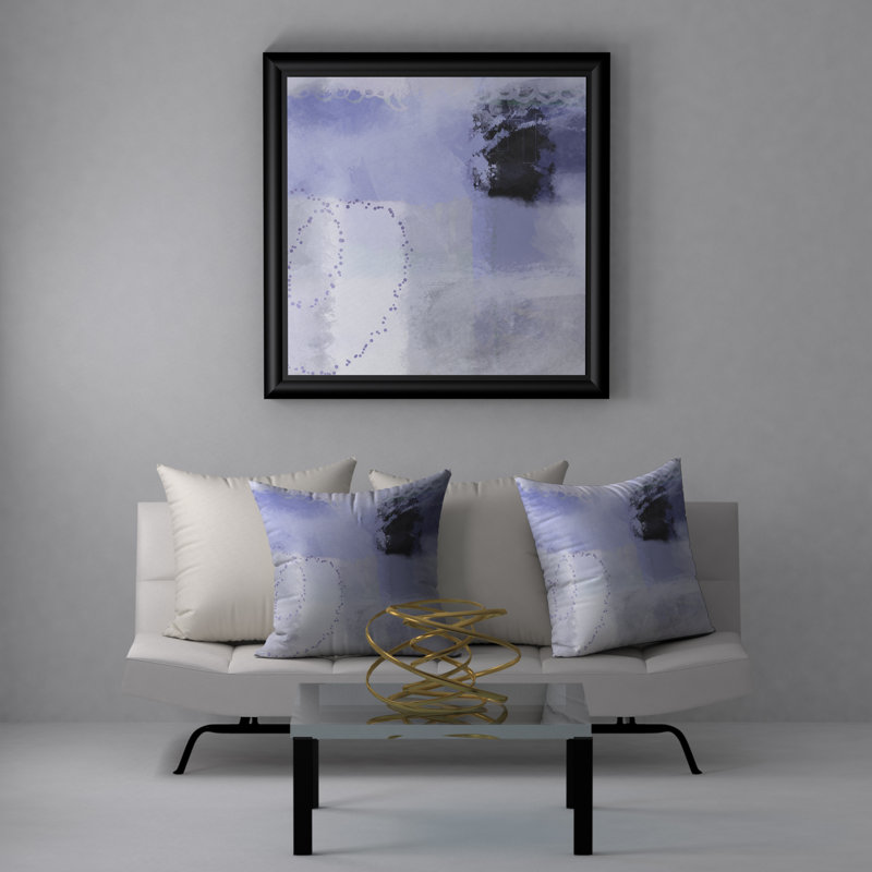 Housse de coussin décorative carrée parfaitement appréciée, 18" x 18"