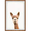 « llama face iv »-impression d’art graphique encadrée sur papier-1260005287
