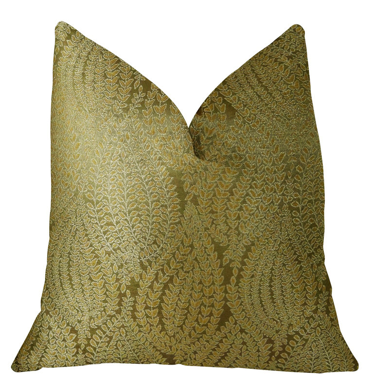 Coussin de luxe fabriqué à la main Vineyard, 22 po x 22 po, Coussin décoratif