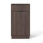 Armoire à recyclage de déchets en bois 10 gallons