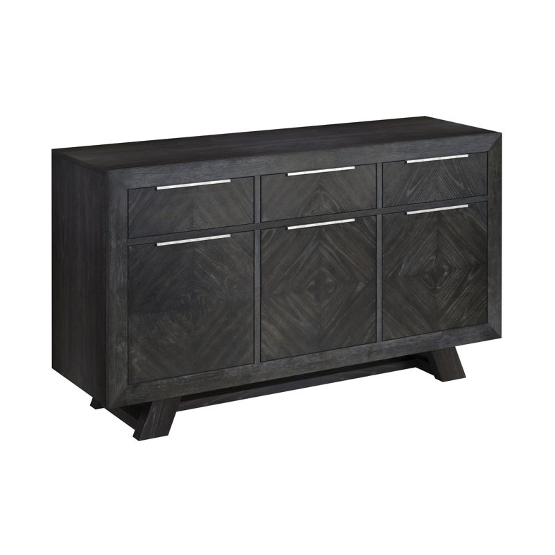 Desserte en gris anthracite