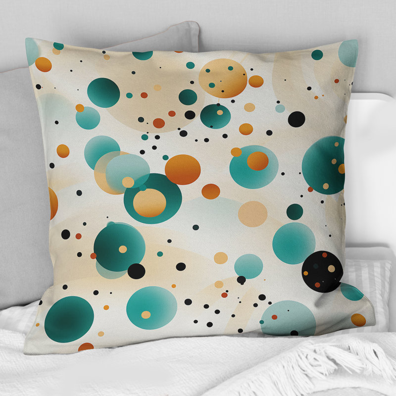 Motif à pois Bohème Flair, H 18 po x l 18 po