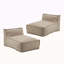 Fauteuil à billes d'extérieur, ensemble de 2-1975497771