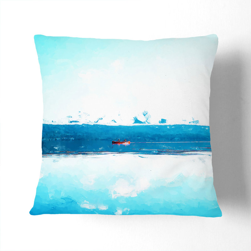 Square Throw Cushion, Stone, 40cm H x 40cm W x 15cm D