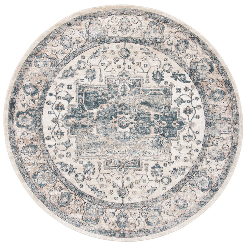 Joren 800 Performance Oriental Rug, Round 8'