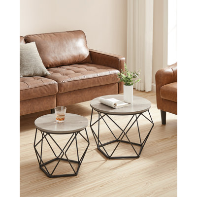 Apison 2 Piece Coffee Table Set