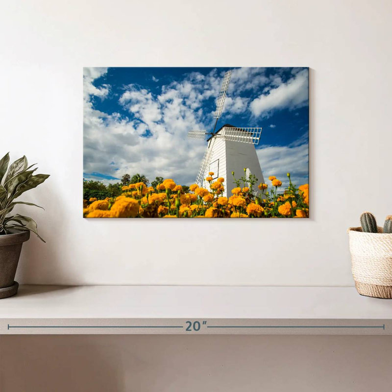 Alvord Spring Windmill, 8" H x 12" W
