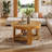 31.5" Farmhouse Solid Wood Coffee