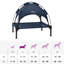 Dog Bed Folding Manual Steel Pet Outdoor Elevated Platform Lounging-628031091