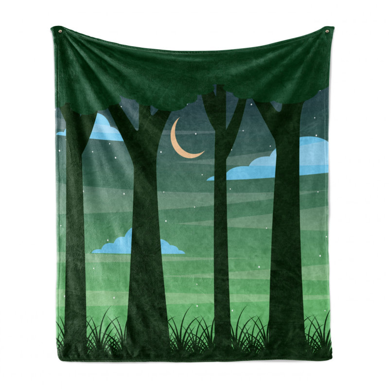 Hand Woven Throw Blanket, 50" W x 70" L
