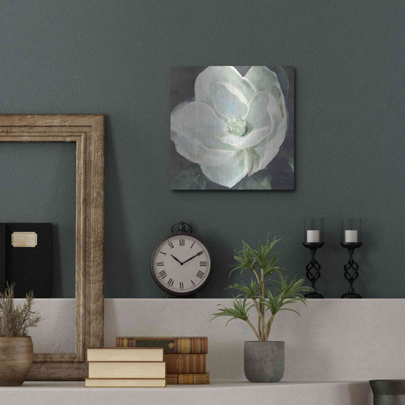«Magnolia III Sage» par Carol Rowan, H 12 po x l 12 po