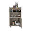 Chariot-bar Phoenix avec 2 tablettes ouvertes, 4 casiers et armoire-858877503