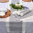 Cotton Woven Table Runner Striped Extra Long Gray Dining Table Runner, Farmhouse Style Dresser Scarf Grey 14" x 90" Long-1775796945-1763624852-1775796972
