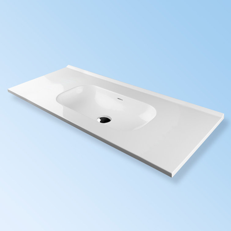 Aquatre 48'' L Bathroom Sink