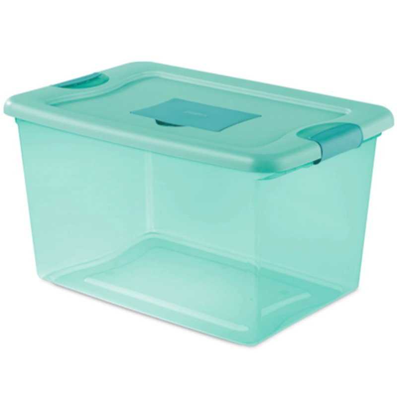 Ensemble de 64 bacs de rangement en plastique 64 pte, 18