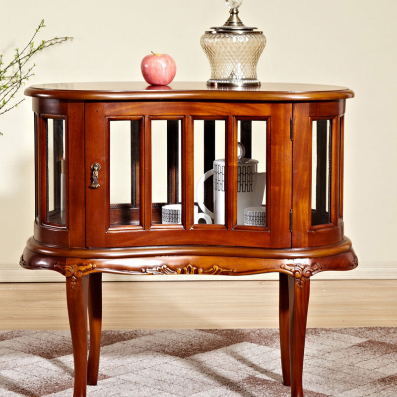Walnut Solid Wood Free form Console Table