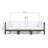 30.3'' Wide Wood Patio Sofa with Cushions-751986655