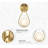 Teardrop 1-Light Wall Sconce - Brushed Gold-109883184