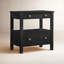 Table de chevet Isle + en bois manufacturé Isle