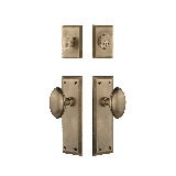 Nostalgic Warehouse New York Entry Set with Homestead Knob