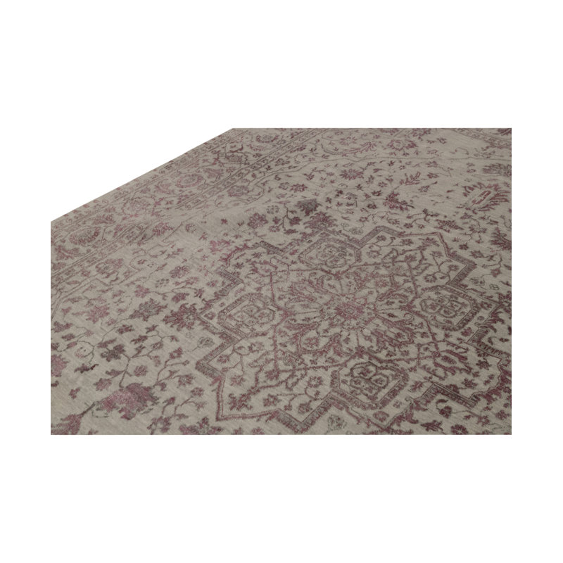 Brookhaven Oriental Area Rug in Gray