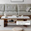 Table basse de salon avec rangement ouvert-564352030