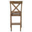 Counter Height Stools With Cross Back (Set Of 2)