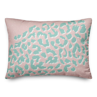 Housse de coussin rectangulaire et insert Cheetah
