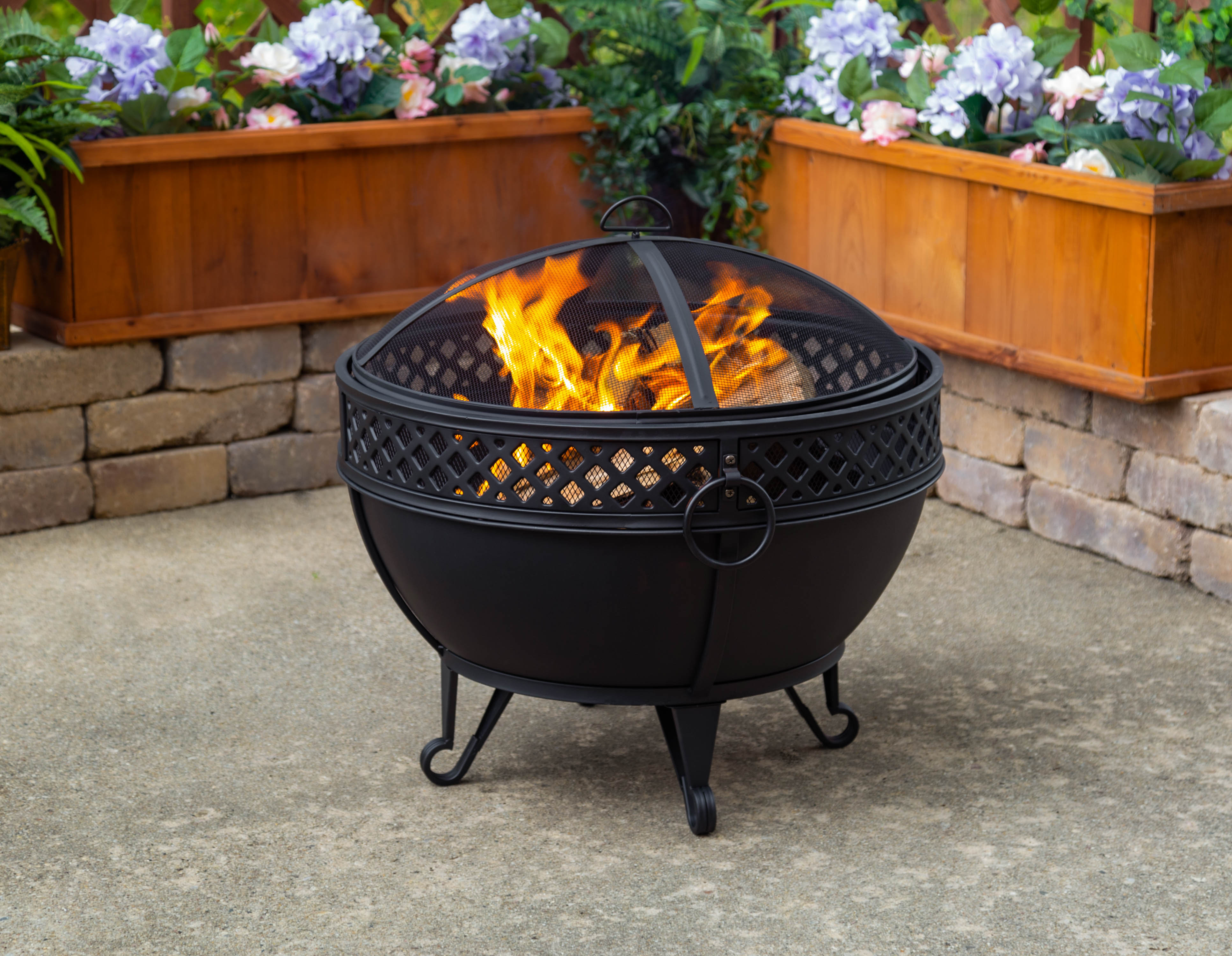 Red Barrel Studio® Astaryanza Steel Wood Burning Fire Pit & Reviews 