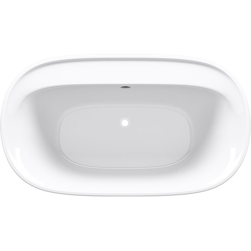 Baignoire de trempage autoportante 60 po x 34 po Spectacle