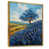 Toile avec cadre flottant or