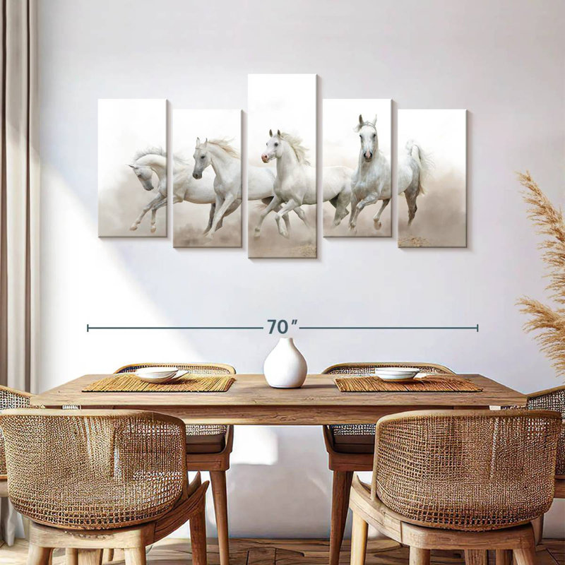 Brampt Arabian Horses, 33" H x 66" W