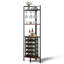 Wine Bottle Rack Black