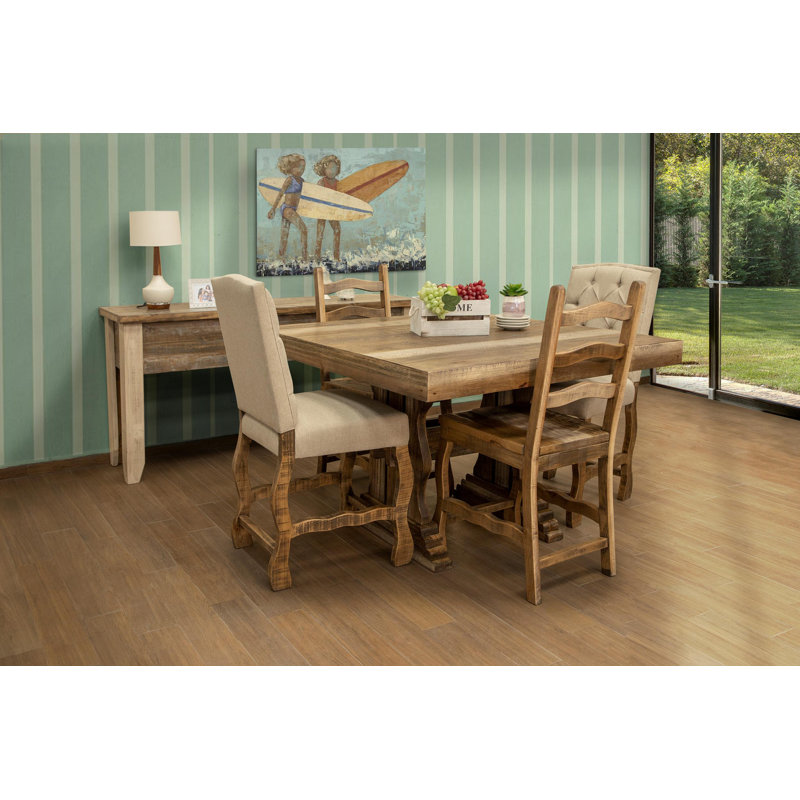 Marquez Solid Wood Counter Stool