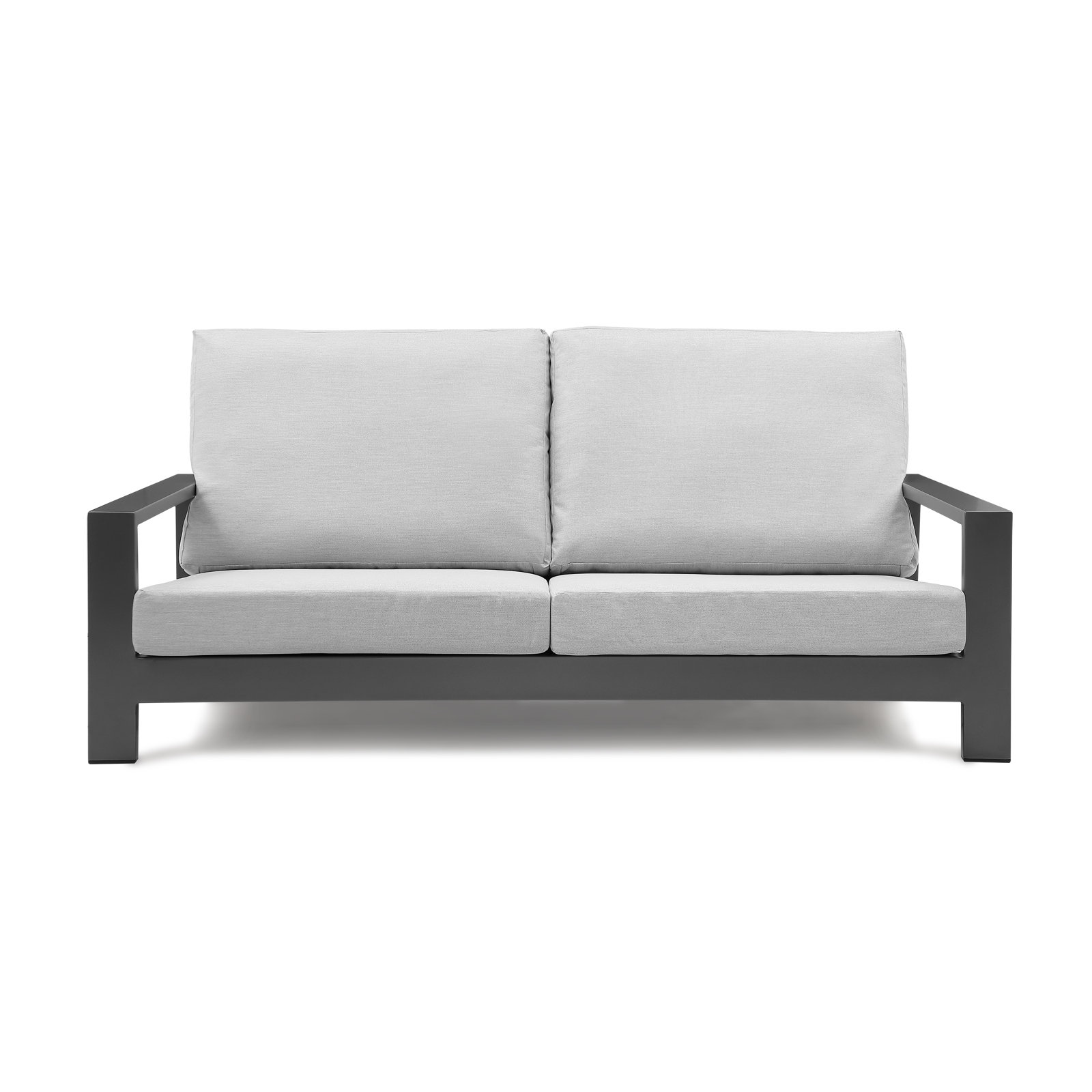 Hoyt 4-Person Patio Seating Group, Silver Gray