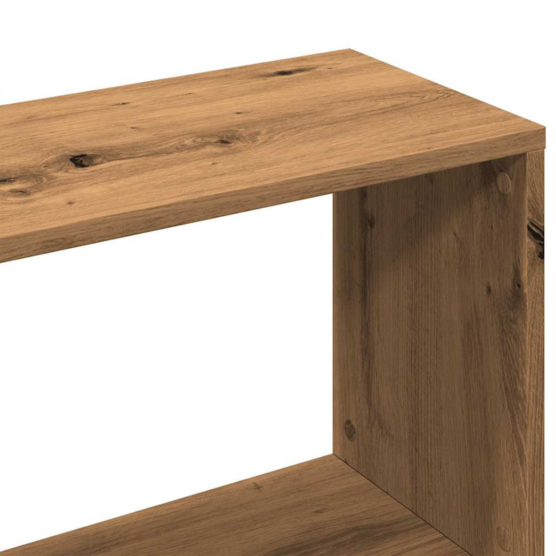 Dowitcher 159cm H x 45cm W Book Cabinet Bookcase, Artisan Oak