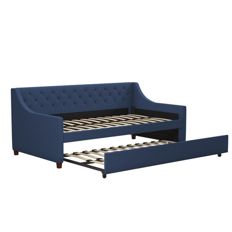 Her Majesty Upholstered Daybed, Blue