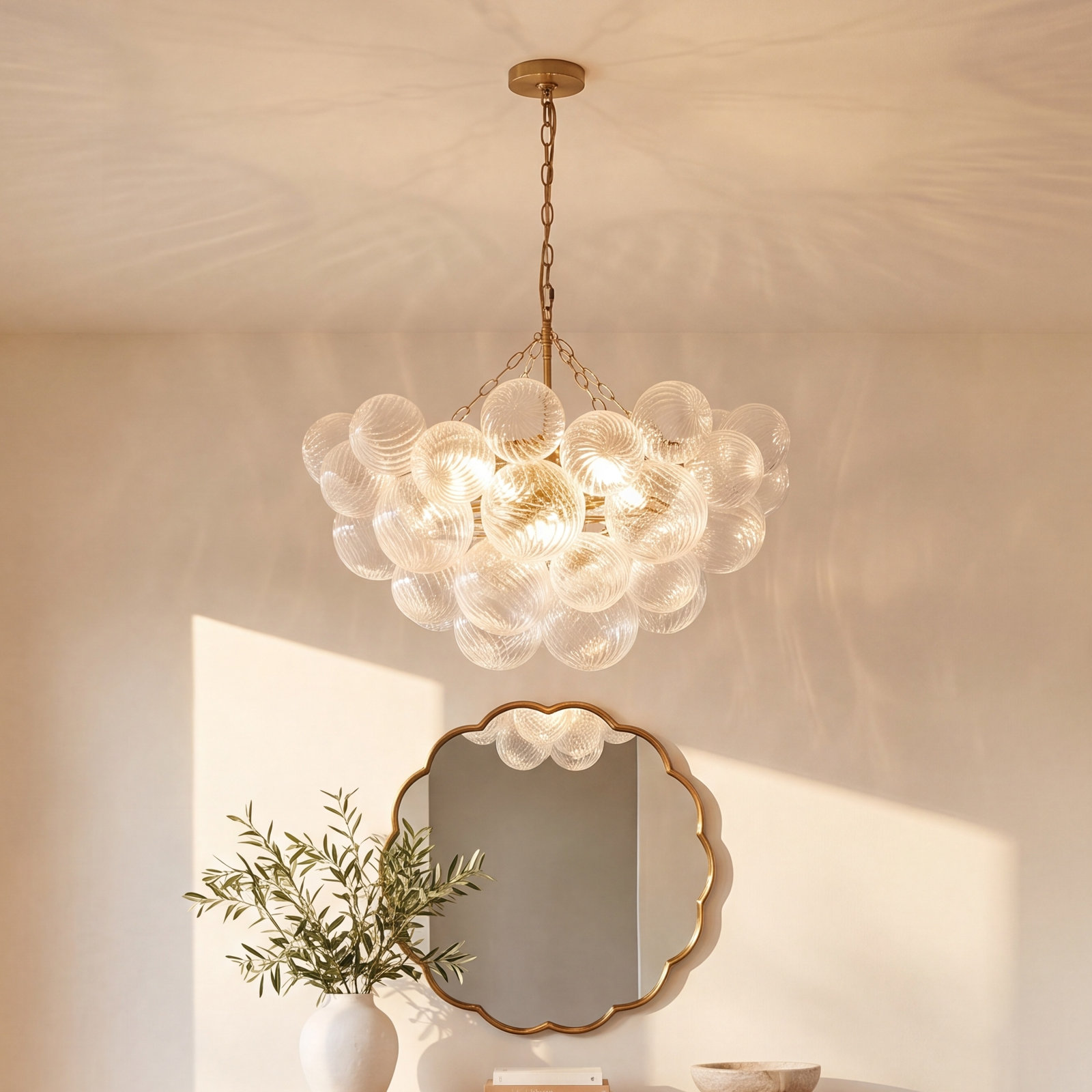 Iron 8-Light Chandelier