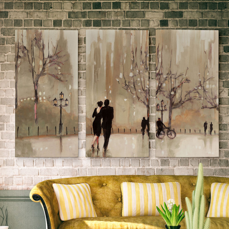 A Premium, reproduction d’art sur toile 3 pièces, H 40 po x l 60 po x P 1,5 po