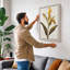 Golden Daffodil Study Botanical - Wrapped Canvas-1735652232-1735652239