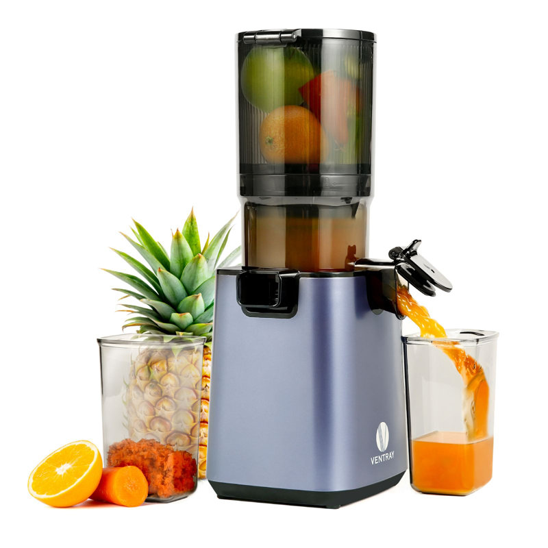 Extracteur de jus très facile à presser à froid 5,1 "Ventray Easy Clean pour fruits et légumes - mauve
