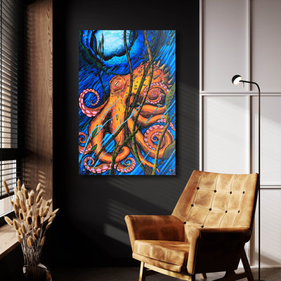 « Breakwater Bay '45201' » de Martin Nasim, œuvre d'art murale en verre acrylique, 30,5 cm x 40,6 cm