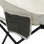 Chaises de camping pliantes 2 pièces Beige-120256236
