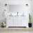 73'' Double Bathroom Vanity Top with Sink